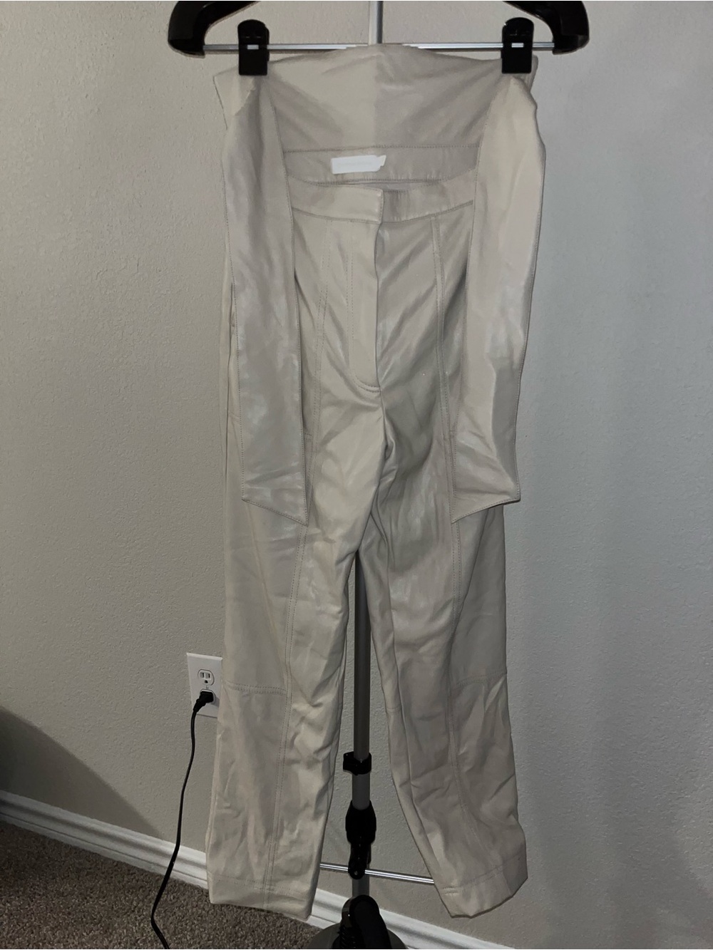 Jonathan Simkhai Cream Women’s Dress Pants - Slim Tailored Style